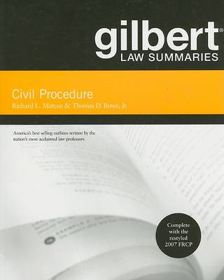 Gilbert Law Summaries on Civil Procedure