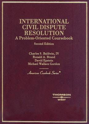 International Civil Dispute Resolution