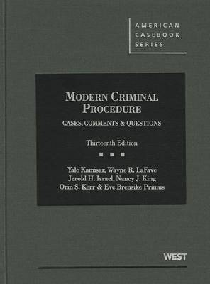 Modern Criminal Procedure