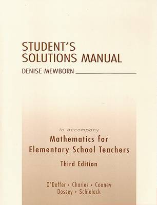 Student's Solution Manual