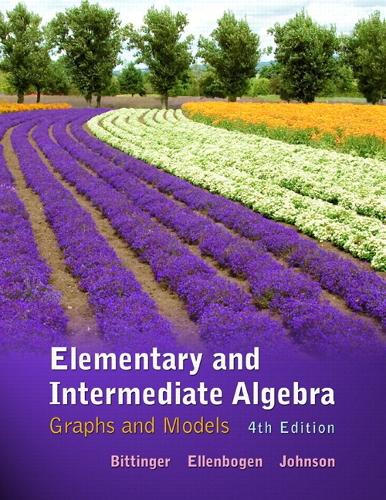Elementary & Intermediate Algebra