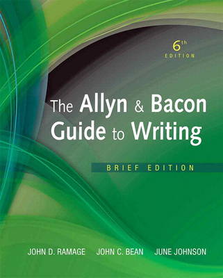 Allyn & Bacon Guide to Writing, The, Brief Edition with NEW MyLab Composition eText with Access Card