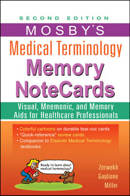 Mosby's Medical Terminology Memory NoteCards