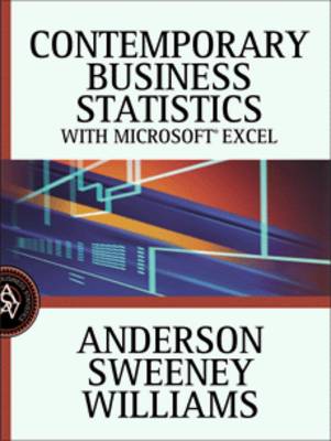 Contemporary Business Statistics with Microsoft Excel