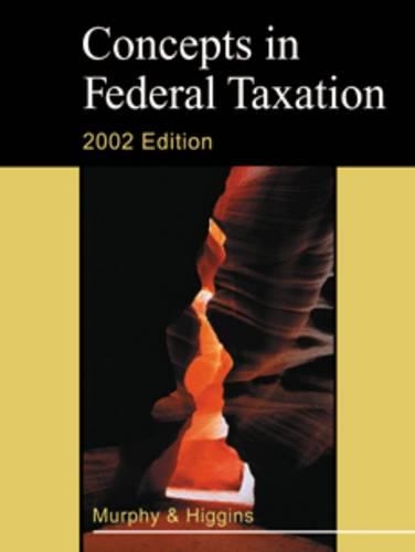 Concepts in Federal Taxation
