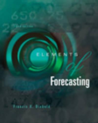 Elements of Forecasting