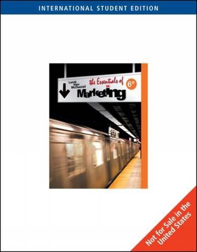 Essentials of Marketing