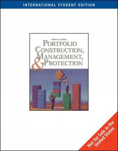 Portfolio Construction, Management, and Protection