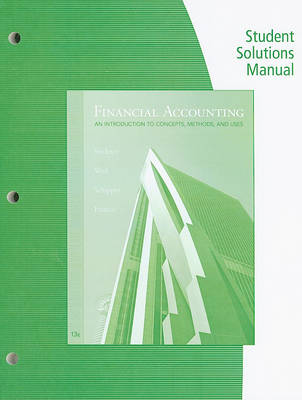 Financial Accounting, Student Solutions Manual