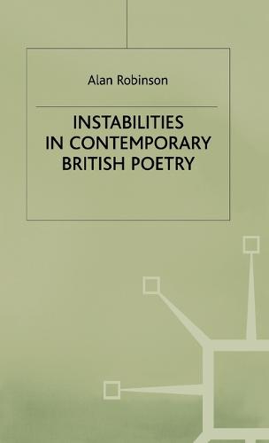 Instabilities in Contemporary British Poetry