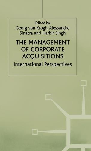 The Management of Corporate Acquisitions
