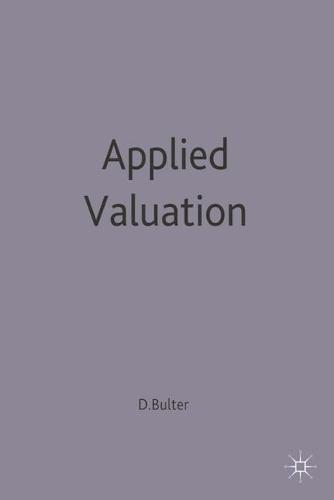 Applied Valuation
