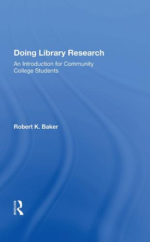 Doing Library Research