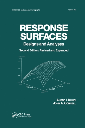Response Surfaces: Designs and Analyses