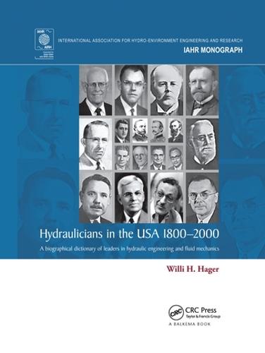 Hydraulicians in the USA 1800-2000
