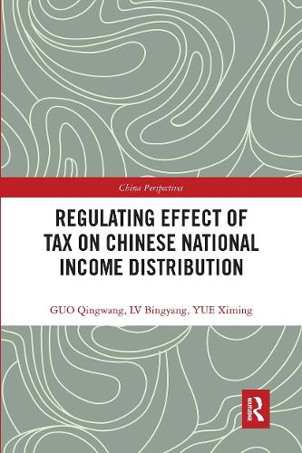 Regulating Effect of Tax on Chinese National Income Distribution