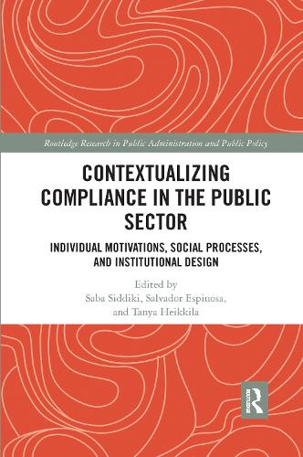 Contextualizing Compliance in the Public Sector