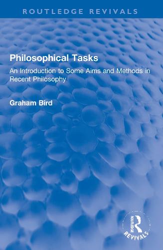 Philosophical Tasks