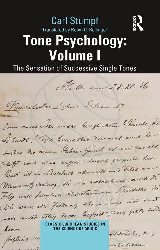 Tone Psychology: Volume I