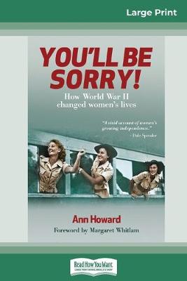 You'll Be Sorry