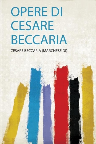 Opere Di Cesare Beccaria