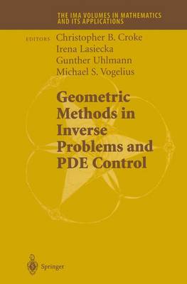 Geometric Methods in Inverse Problems and PDE Control