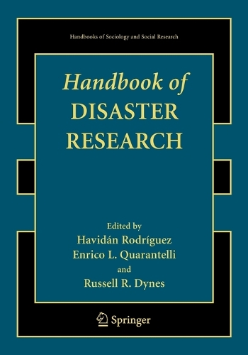 Handbook of Disaster Research