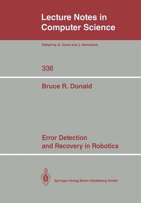 Error Detection and Recovery in Robotics