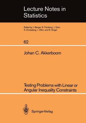 Testing Problems with Linear or Angular Inequality Constraints