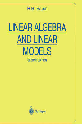 Linear Algebra and Linear Models