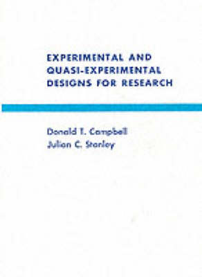 Experimental and Quasi-experimental Designs for Research