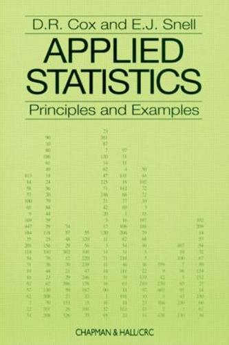 Applied Statistics - Principles and Examples