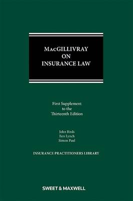 MacGillivray on Insurance Law 1st Supplement