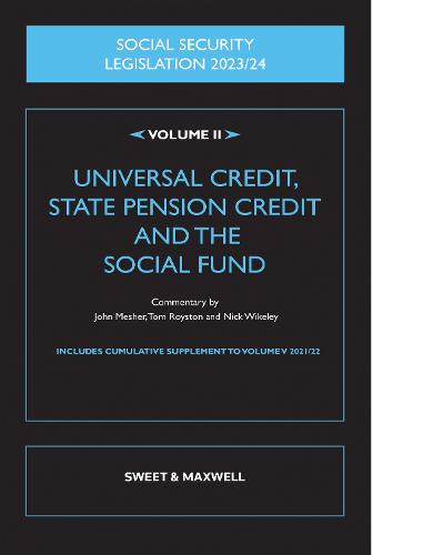 Social Security Legislation 2023/24 Volume II