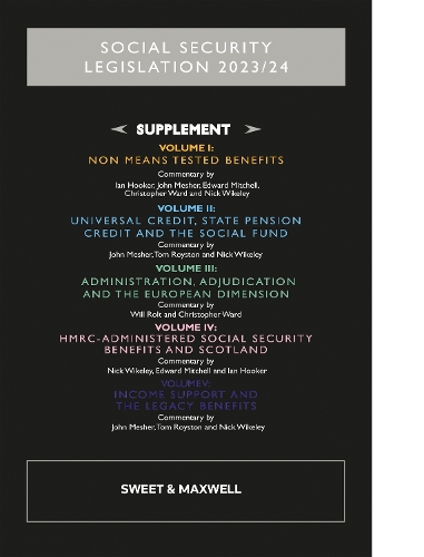 Social Security Legislation 2023/24 Supplement