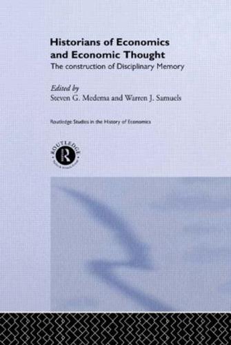 Historians of Economics and Economic Thought