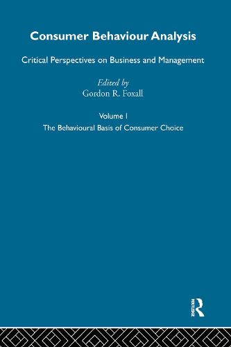 Consumer Behaviour Analys V1