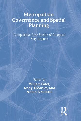 Metropolitan Governance and Spatial Planning