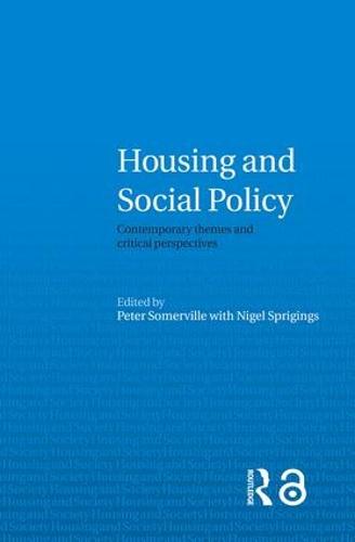 Housing and Social Policy