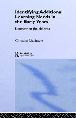 Identifying Additional Learning Needs in the Early Years