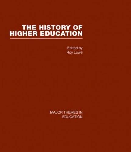 The History of Higher Education