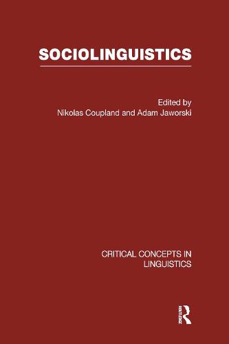 Sociolinguistics