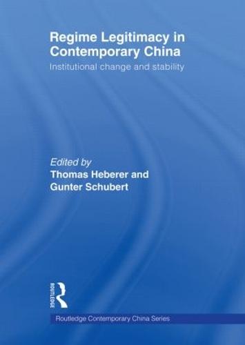 Regime Legitimacy in Contemporary China