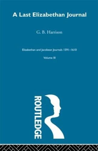 A Last Elizabethan Journal V3