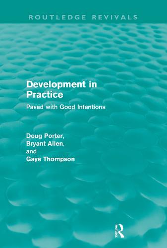 Development in Practice (Routledge Revivals)
