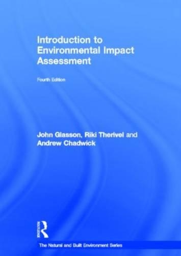 Introduction To Environmental Impact Assessment