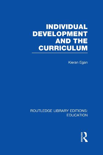 Individual Development and the Curriculum