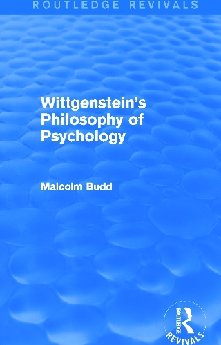 Wittgenstein's Philosophy of Psychology (Routledge Revivals)