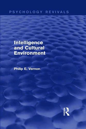 Intelligence and Cultural Environment