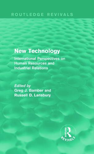 New Technology (Routledge Revivals)
